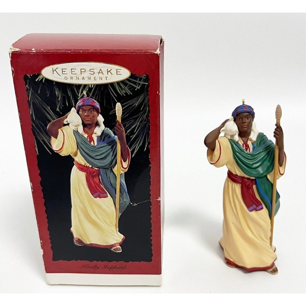 Hallmark Keepsake Kindly Shepherd Christmas Ornament 1996 New